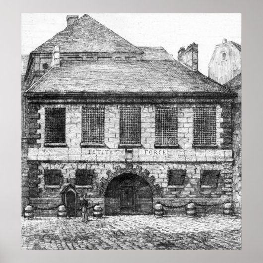 Invoering van de gevangenis "La Petite Force" Poster (Voorkant)