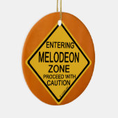 Invoering van de Melodeon Zone Keramisch Ornament (Rechts)