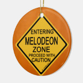Invoering van de Melodeon Zone Keramisch Ornament (Links)