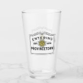 Invoering van de Provincetown Cape Cod Sun Glas (Voorkant)