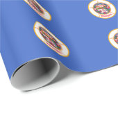 Invoering van het gesmolten patroon in Minnesota Cadeaupapier (Rol Hoek)