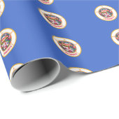 Invoering van het gesmolten patroon in Minnesota Cadeaupapier (Rol Hoek)