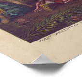 Invoering van het Hernan Cortez in Mexico op 8 nov Poster (Hoek)