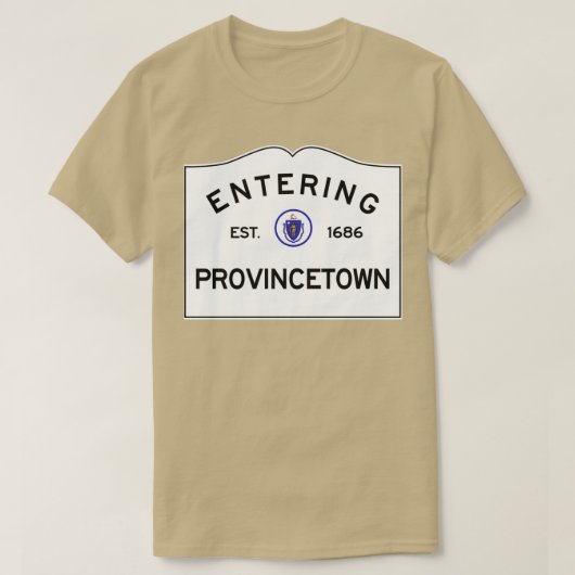 Invoering van het Massachusetts Commonwealth van P T-shirt (Design voorkant)