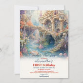 Invoering van het Zee van de eerste verjaardag ond Kaart (Voorkant)