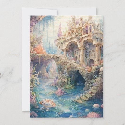 Invoering van het Zee van de eerste verjaardag ond Kaart (Achterkant)