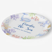 Invoering van het Zee van de eerste verjaardag ond Papieren Bordje (Gekanteld)