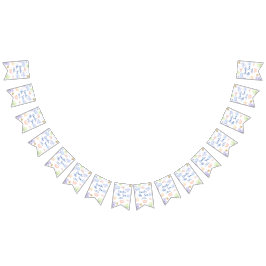 Invoering van het Zee van de eerste verjaardag ond Vlaggetjes