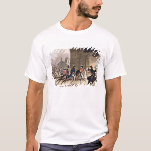 Invoering van Lord Wellington in Salamanca bij de T-shirt