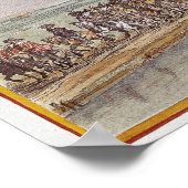 Invoering van Marie de' Medici in Nederland Poster (Hoek)