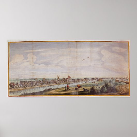 Invoering van Marie de' Medici in Nederland Poster (Voorkant)