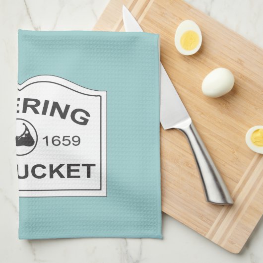 Invoering van Nantucket Est. 1659 Inloggen bij Sea Theedoek (Quarter Fold)