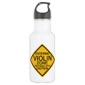 Invoering van Violin Zone Waterfles (Voorkant)