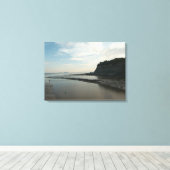 Invoerkanaal naar Cardiff Bay Canvas Afdruk (Insitu (Houten vloer))