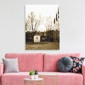 Invoerteken en Uitzicht bagage Canvas Afdruk (Insitu (Woonkamer))