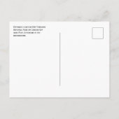 Invoerteken, Nationaal Park Dry Tortugas Briefkaart (Achterkant)