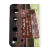 Invoerteken, Nationaal Park Dry Tortugas Magneet (Verticaal)