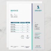 Invoice (Voorkant / Achterkant)