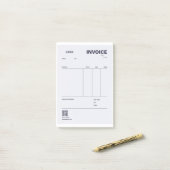 INVOICE POST-IT® NOTES (Op bureau)