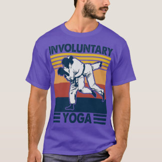 Invrijwilliger Yoga Funny Jiu Jitsu Lover T-shirt