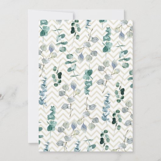 Invulbaar multifunctioneel eucalyptus kaart (Achterkant)