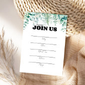 Invulbaar multifunctioneel eucalyptus kaart