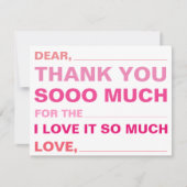 Invullen van kinderen Hartelijk dank (Voorkant)