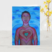 Inward Harmony Creates Outward Harmony Kaart (Gele Bloem)