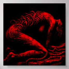 INWENDIGE AANDOENING | Mat papier afdrukken Poster