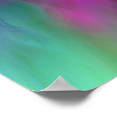 Inwendige Ab44 levendige abstracte kunst Poster (Hoek)