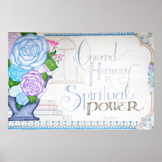 Inwendige Harmonie Wand Kunst Poster (Voorkant)
