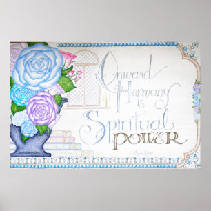 Inwendige Harmonie Wandkunst Poster