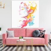 inwendige straling canvas afdruk (Insitu (Woonkamer))