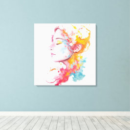 inwendige straling canvas afdruk