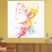 inwendige straling canvas afdruk (Insitu (Woonkamer))