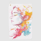 inwendige straling golfhanddoek (Voorkant)