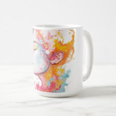 inwendige straling koffiemok (Voorkant rechts)