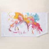 inwendige straling strandlaken (Voorkant)