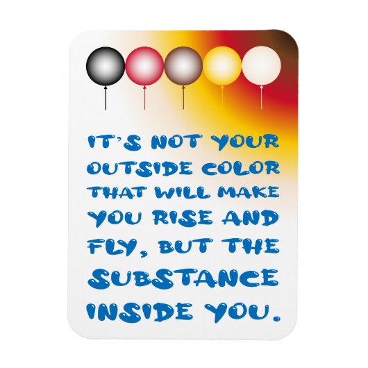 Inwendige substantie van een externe kleur magneet (Verticaal)