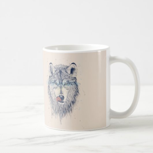 Inwendige tijd koffiemok (Rechts)