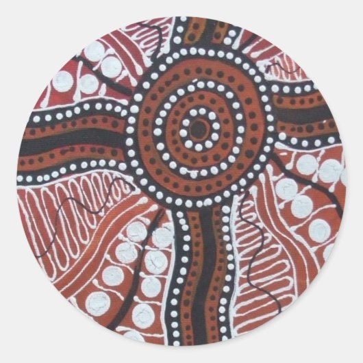 Inwijding Ronde Sticker (Voorkant)