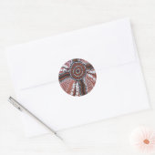 Inwijding Ronde Sticker (Envelop)