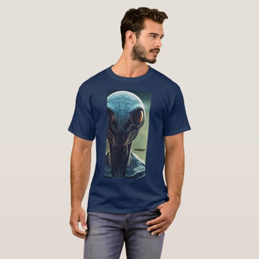 Inwoner Alien T-shirt (Voorkant volledig)