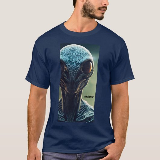 Inwoner Alien T-shirt (Voorkant)