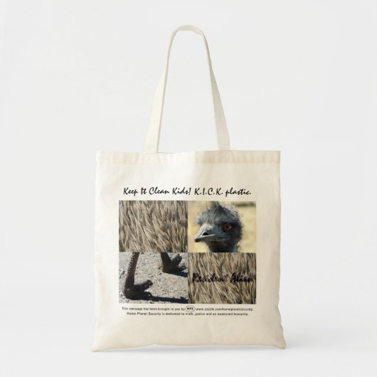 Inwoner Alien zegt: Hou het schoon, Kinder! Tote Bag (Voorkant)