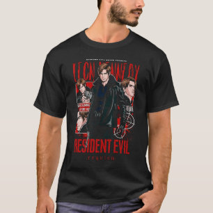 Inwoner Leon Evil Kennedy Requiem S Kunst 72 T-shirt