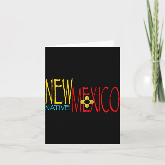 Inwoner van New Mexico _1 Kaart (Voorkant)