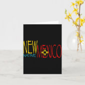 Inwoner van New Mexico _1 Kaart (Gele Bloem)