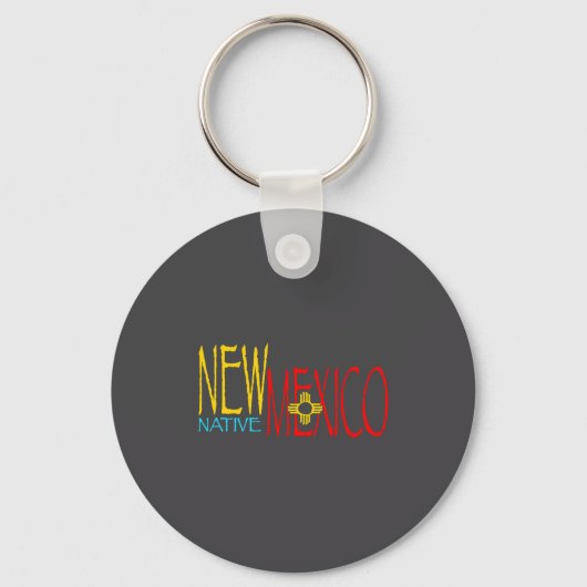 Inwoner van New Mexico Sleutelhanger (Voorkant)