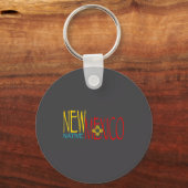 Inwoner van New Mexico Sleutelhanger (Voorkant)